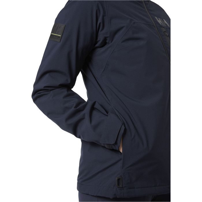 2022 Helly Hansen Mujer Hp Racing Lifaloft Chaqueta 30238 - Navy